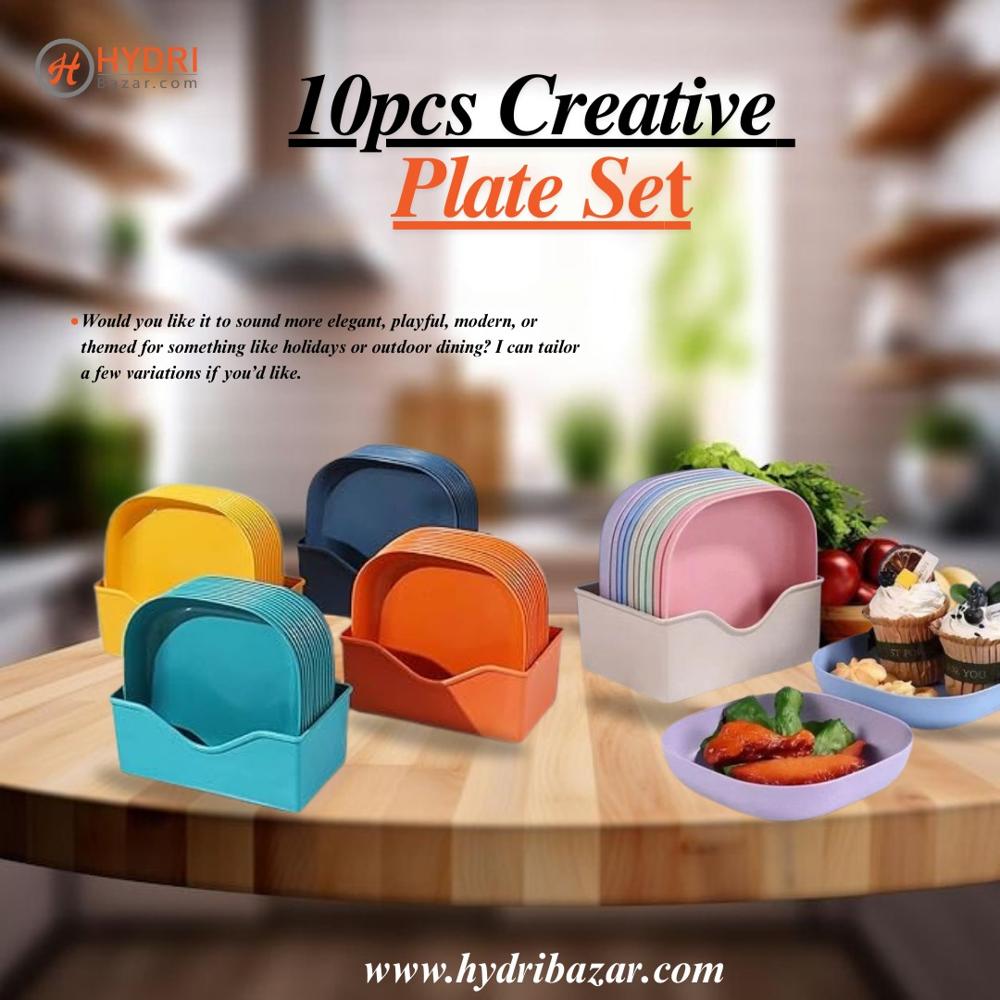 Creative Plate Set